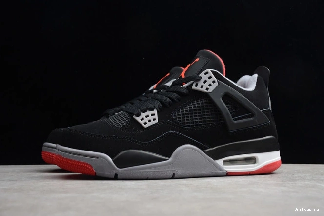 Retro  4 Jordan  Black 308497-089 Cement 0408